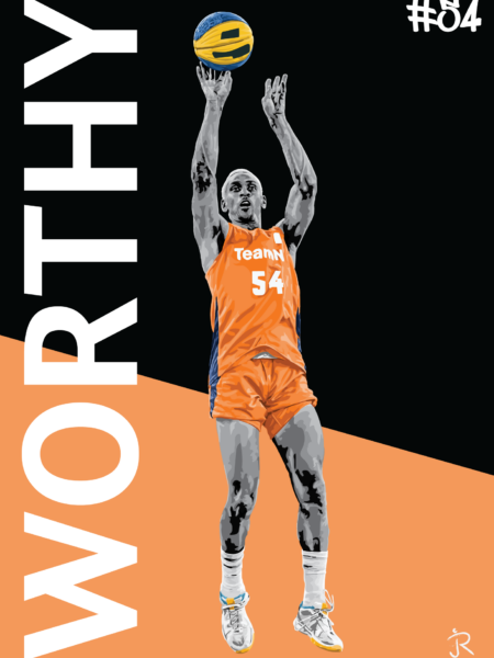Bestel deze Worthy de Jong poster en haal een stukje Nederlandse sporthistorie in huis